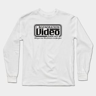 Generation Video Podcast Logo Long Sleeve T-Shirt